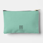 Blumengarten Tulip Bibelschrift Personalisiert Zubehörtasche (Rückseite)