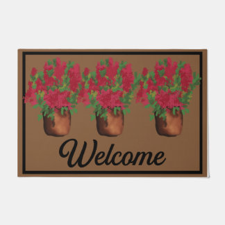 Blumengarten Türmatte, Begrüßungsfront Fußmatte