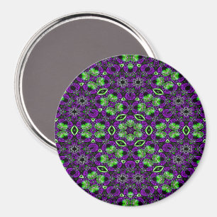 Blumengarten und Schmetterlinge.... Magnet