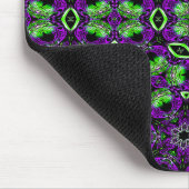 Blumengarten und Schmetterlinge.... Mousepad (Ecke)