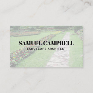 Blumengarten und Spazierweg Visitenkarte