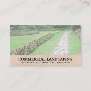 Blumengarten und Spazierweg Visitenkarte