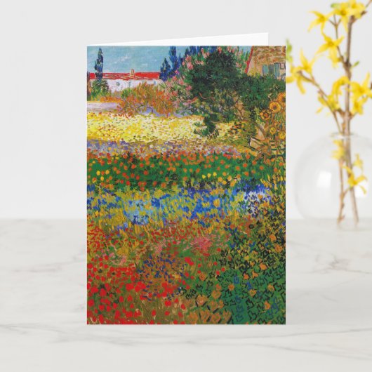 Blumengarten, Van Gogh Karte (Gelbe Blume)