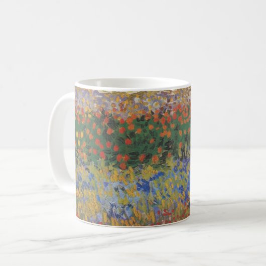 Blumengarten - Vincent van Gogh Kaffeetasse (Vorderseite Links)