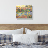 Blumengarten - Vincent van Gogh Leinwanddruck (Insitu (Schlafzimmer))