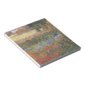 Blumengarten - Vincent van Gogh Notizblock (angewinkelt)