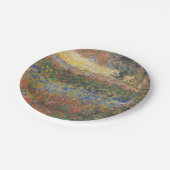 Blumengarten - Vincent van Gogh Pappteller (Schrägansicht)