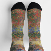 Blumengarten - Vincent van Gogh Socken (Oben)