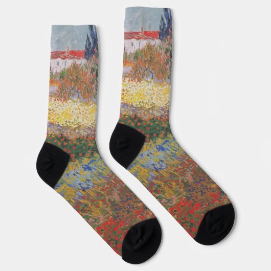 Blumengarten - Vincent van Gogh Socken (Rechts)