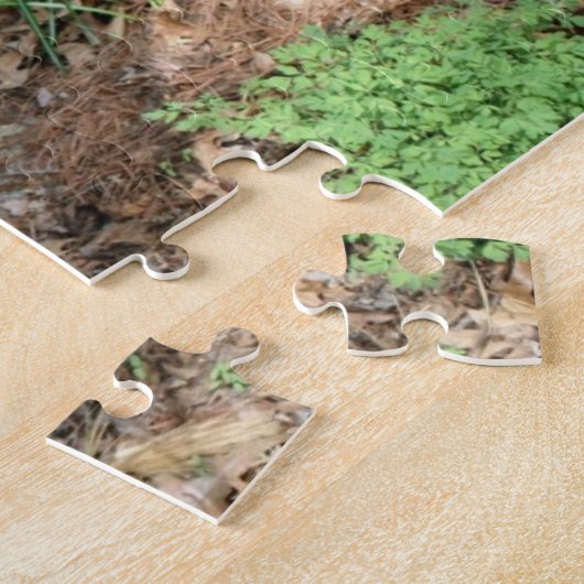 Blumengarten Vintage Rollstuhl Alter Rake Puzzle (Seite)