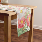 Blumengarten Vintager Frühlingsgarten Rose Großer Tischläufer (Beispiel)