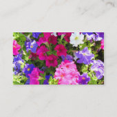 Blumengarten Visitenkarte (Rückseite)