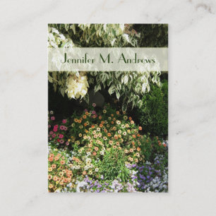 Blumengarten Visitenkarte