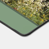 Blumengarten Vogelhaus Malerei Personalisiert Schreibtischunterlage (Ecke)