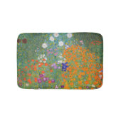 Blumengarten von Gustav Klimt Badematte (Vorderseite)