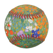 Blumengarten von Gustav Klimt Baseball (Vorderseite)
