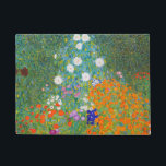 Blumengarten von Gustav Klimt Fußmatte<br><div class="desc">Bitte besuchen Sie meinen Laden für mehr interessantes Design und mehr Farbwahl.
=> zazzle.com/colorfulworld*</div>