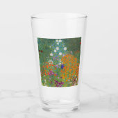 Blumengarten (von Gustav Klimt) Glas (Vorderseite)