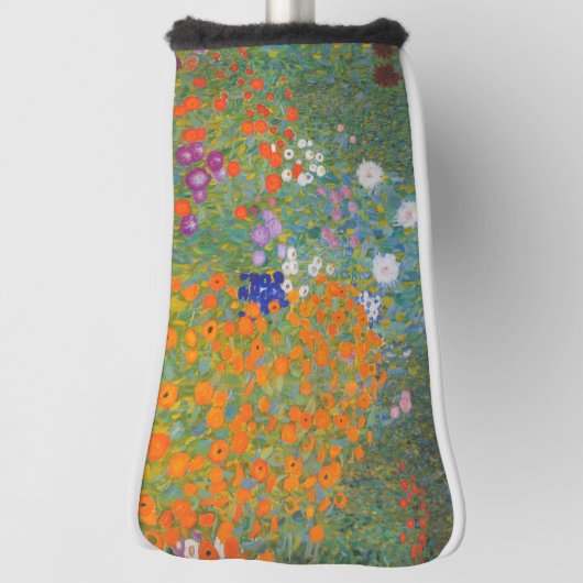 Blumengarten von Gustav Klimt Golf Headcover (Rotieren 90)