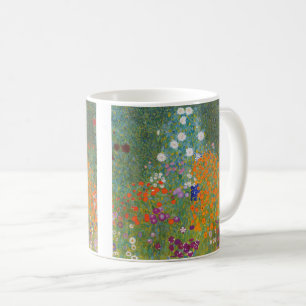 Blumengarten von Gustav Klimt Kaffeetasse
