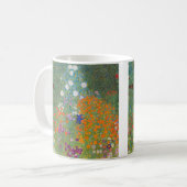 Blumengarten von Gustav Klimt Kaffeetasse (Vorderseite Links)