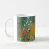 Blumengarten von Gustav Klimt Kaffeetasse (Links)