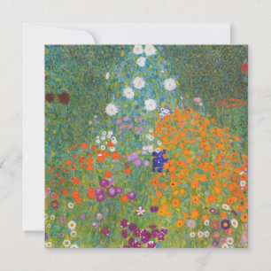 Blumengarten (von Gustav Klimt) Karte