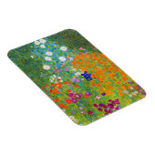 Blumengarten von Gustav Klimt,Magnet Magnet (Rechte Seite)