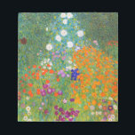 Blumengarten von Gustav Klimt Notizblock<br><div class="desc">Besuchen Sie bitte meinen Laden für interessanteres Design und mehr Farbwahl => zazzle.com/colorfulworld*</div>