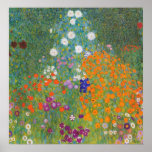 Blumengarten von Gustav Klimt Poster<br><div class="desc">Schönes Gemälde von Gustav Klimt aus einem Blumengarten. Verschiedene Blume im Garten sind phantastisch auf unsere Produkte und Geschenkideen. Entdecken Sie mehr verwandte Produkte mit diesem Klimt-Gemälde,  indem Sie unseren Shop besuchen.</div>