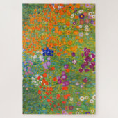 Blumengarten von Gustav Klimt Puzzle (Vertikal)