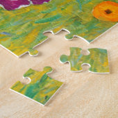 Blumengarten von Gustav Klimt Puzzle (Seite)