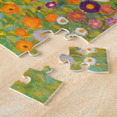 Blumengarten von Gustav Klimt Puzzle (Seite)