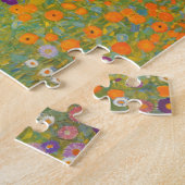 Blumengarten von Gustav Klimt Puzzle (Seite)