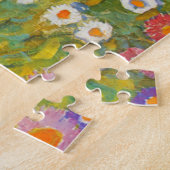 Blumengarten von Gustav Klimt Puzzle (Seite)