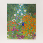 Blumengarten von Gustav Klimt Puzzle<br><div class="desc">Bitte besuchen Sie mein Geschäft für mehr interessantes Design und mehr Farbwahl.
=> zazzle.com/colorfulworld*</div>