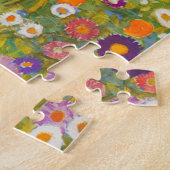 Blumengarten von Gustav Klimt Puzzle (Seite)