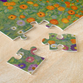Blumengarten von Gustav Klimt Puzzle (Seite)