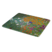 Blumengarten (von Gustav Klimt) Schneidebrett (Ecke)