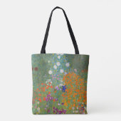 Blumengarten von Gustav Klimt Tasche (Rückseite)