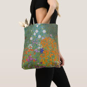 Blumengarten von Gustav Klimt Tasche (Von Nahem)
