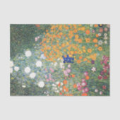 Blumengarten von Gustav Klimt Tissue Seidenpapier (Vorderseite)