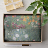 Blumengarten von Gustav Klimt Tissue Seidenpapier (Geschenk)
