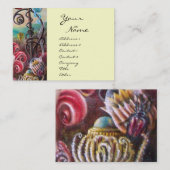 BLUMENGARTEN VON MELISSA VISITENKARTE (Vorne/Hinten)