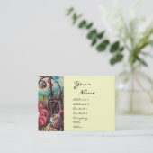 BLUMENGARTEN VON MELISSA VISITENKARTE (Stehend Vorderseite)