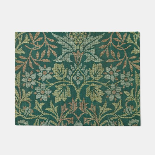 Blumengarten von William Morris Fußmatte (Vorderseite)