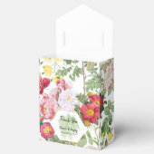 Blumengarten, Wasserfarbe & geometrische Hochzeit Geschenkschachtel (Geöffnet)