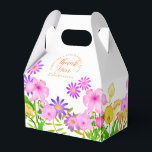 Blumengarten Weißzelt Gefälligkeitsbox Geschenkschachtel<br><div class="desc">Attraktives Blumendesign.</div>