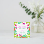 Blumengärten-Werbeaktion Rabattkarte (Stehend Vorderseite)