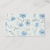 Blumengarten zum Hochzeitsempfang Begleitkarte (Rückseite)
